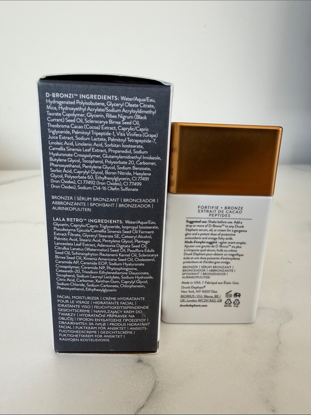 Drunk Elephant D-Bronzi Anti-Pollution Sunshine Drops - Full size NIB - Picture 4 of 6